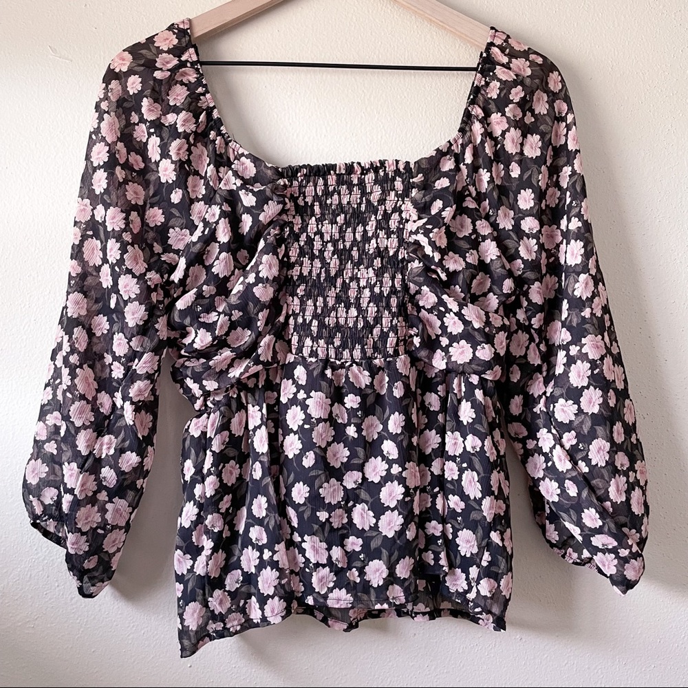 ‼️SOLD‼️ American Eagle Long Sleeve Blouse - Picture 8 of 9